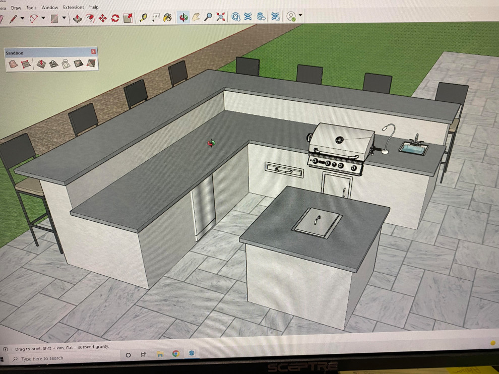 Inspiration for a modern home design remodel in Phoenix
