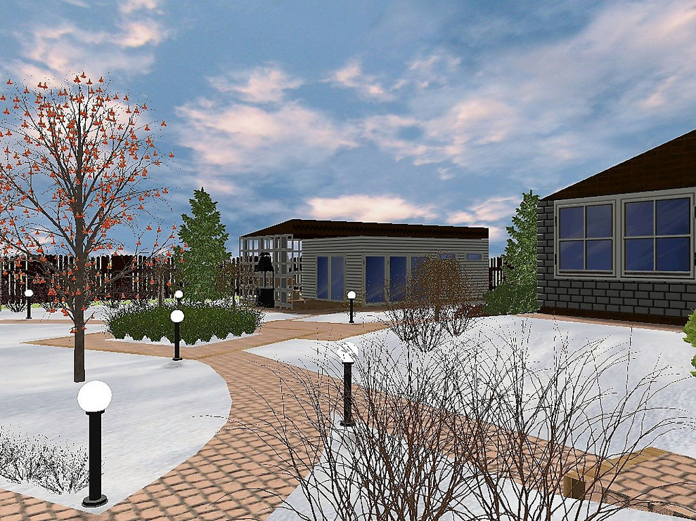 3d-визуализация "Токсово 2"