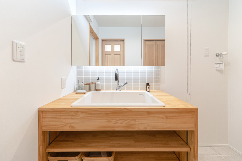 おしゃれなトイレ・洗面所の写真