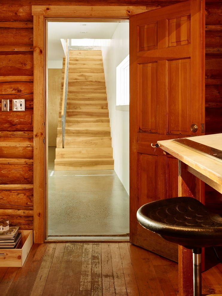 Staircase - rustic staircase idea