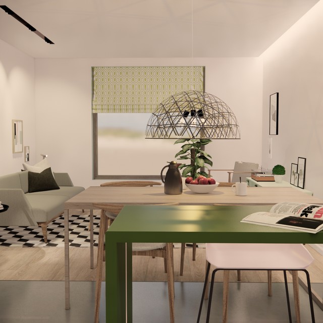 Scandinavian contemporary style scandinavian-dining-room