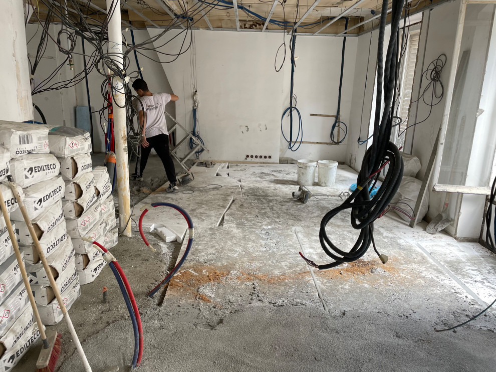 Rénovation totale d'anciens bureaux en appartements