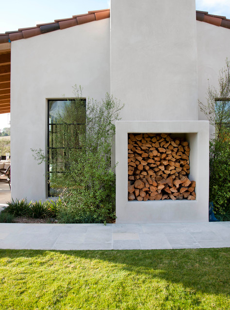 Rancho Santa Fe medelhavsstil-fasad