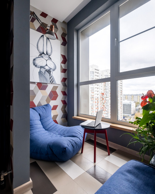 Realized project 7 modern-balkon
