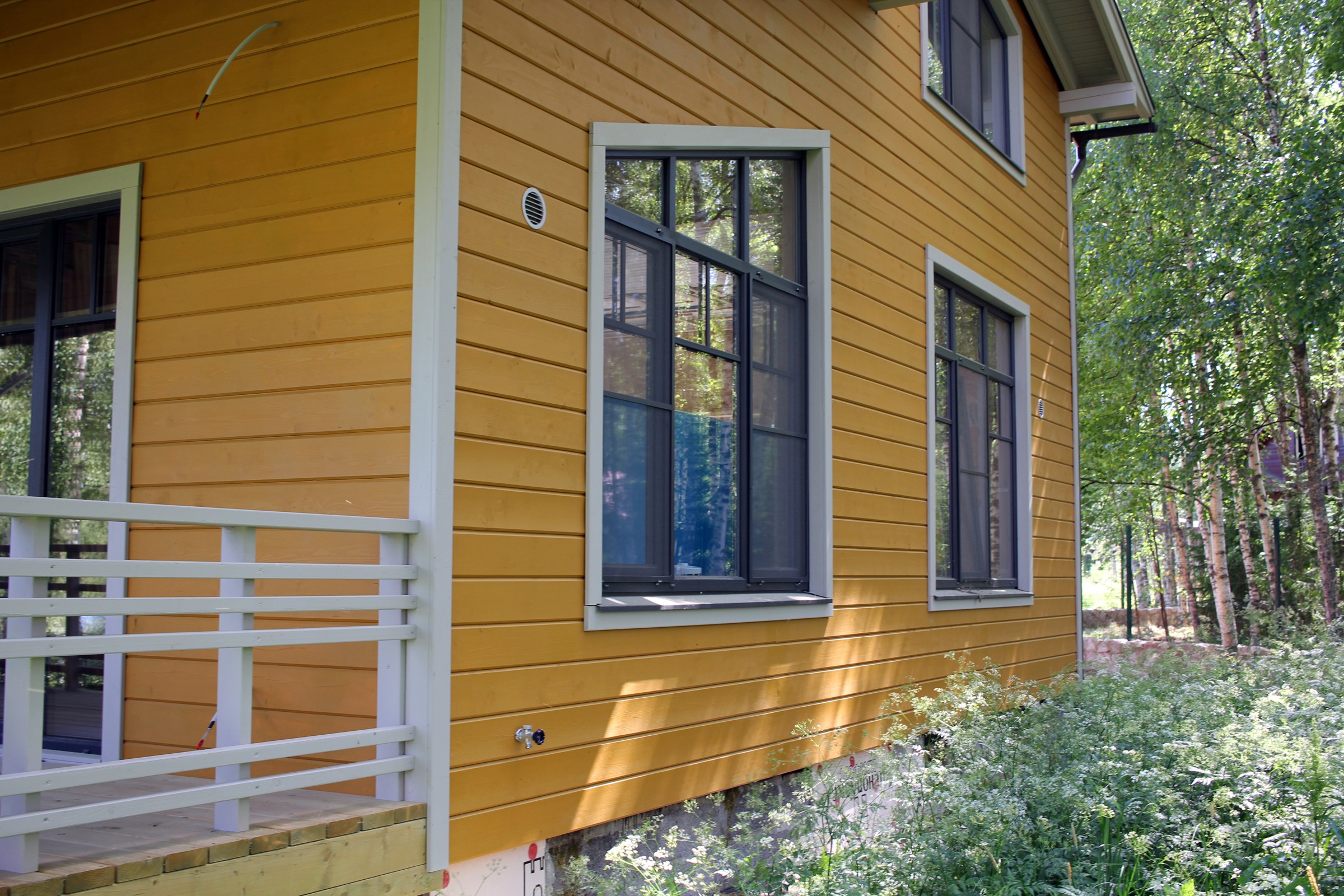 Деревянный каркасный дом