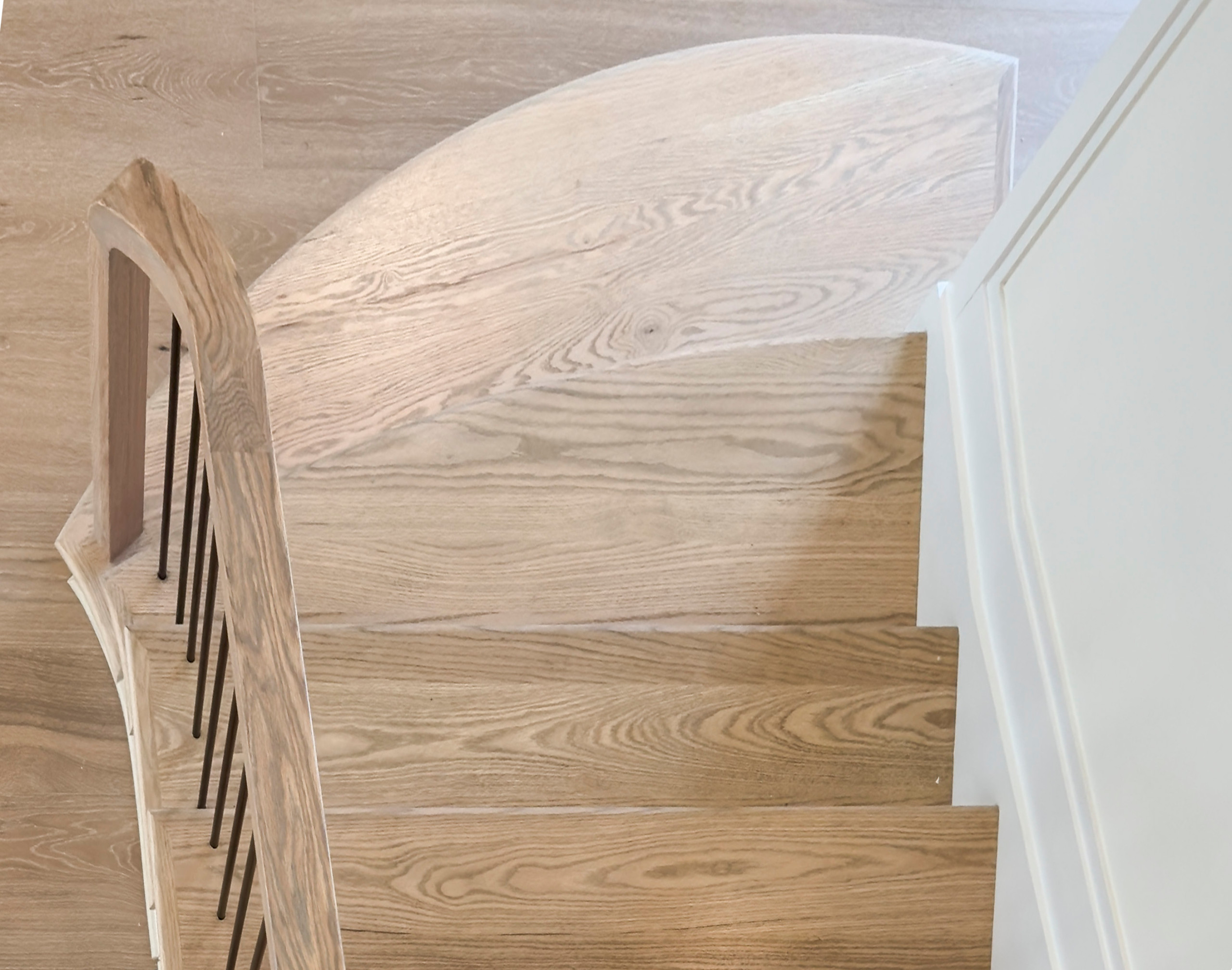 144_Attractive Transitional Staircase in Impressive Modern Home, Vienna VA 22180