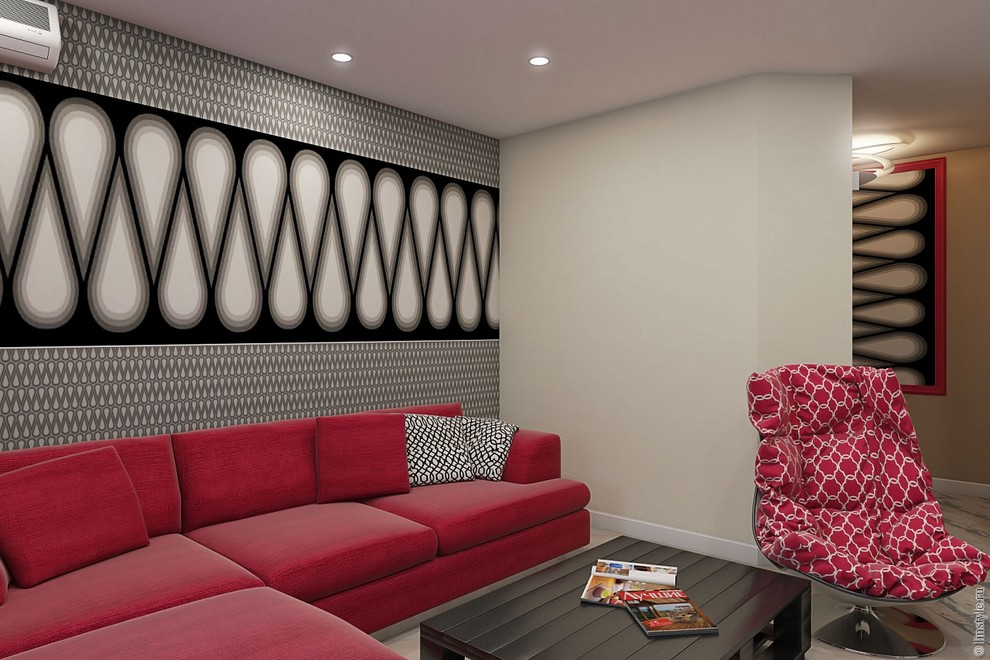 Бодрящий интерьер