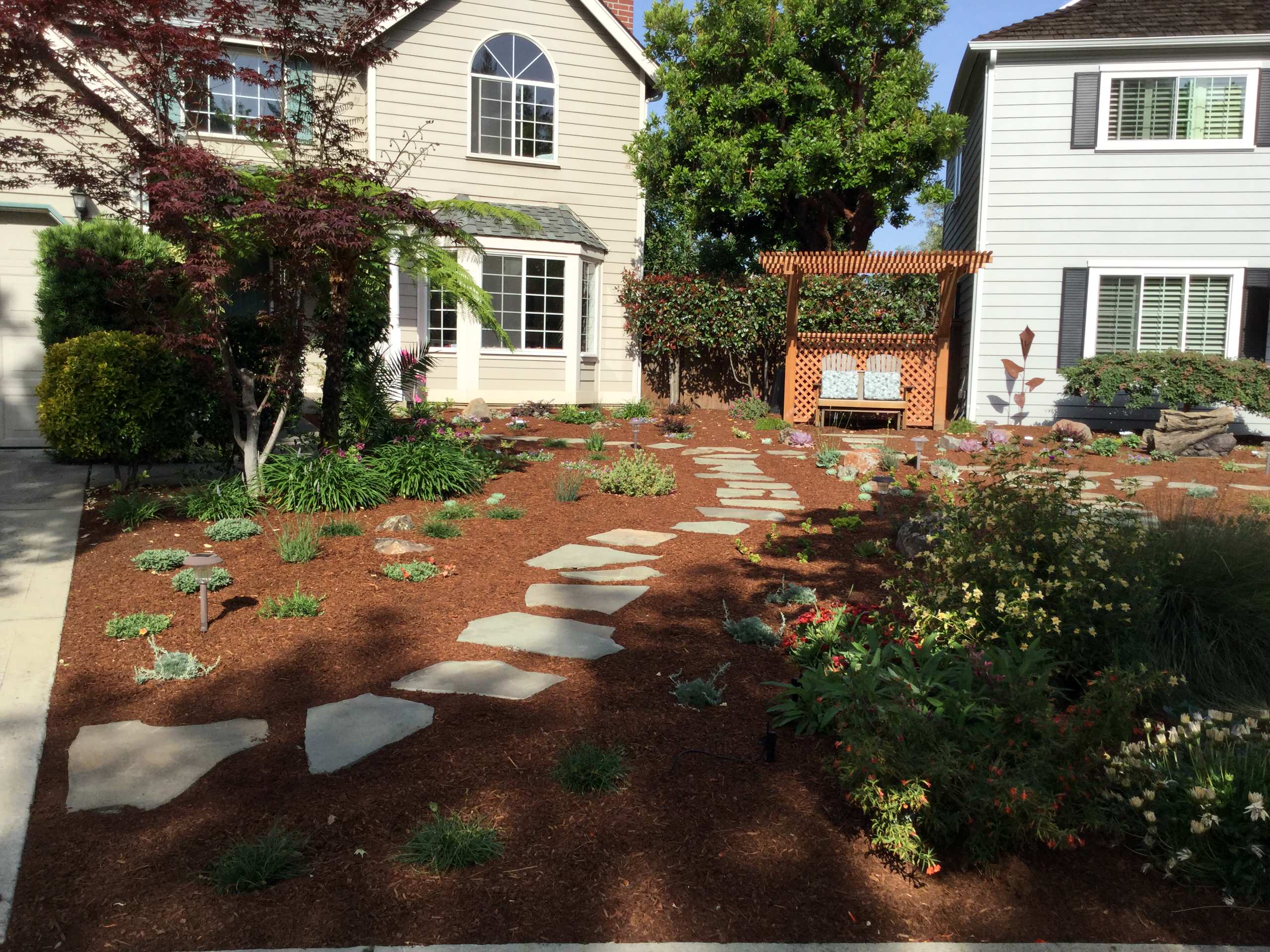 Renovating Two Front Yards- Goodbye Lawn!