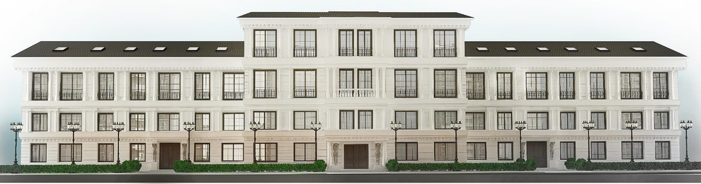 Разработка дизайна фасада