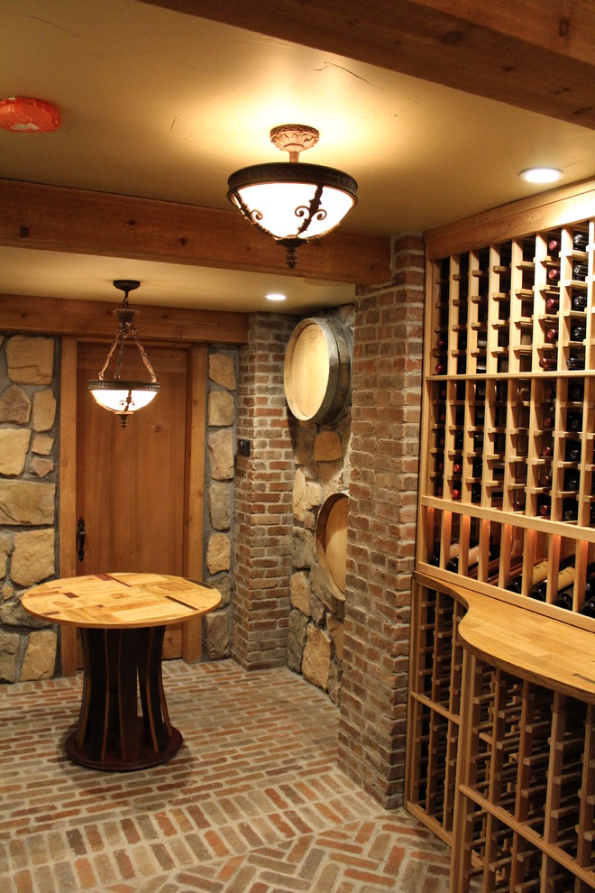 Moore - Rustic - Wine Cellar - Boston - by Red Leaf Solutions, LLC