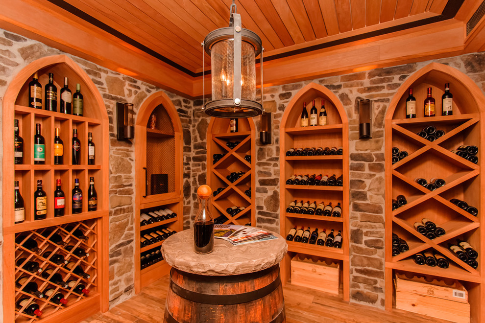 Classic wine cellar in Toronto.