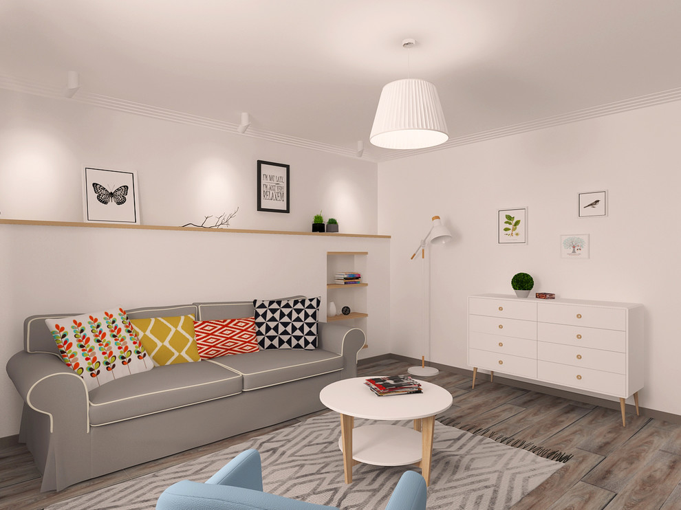 Проект квартиры в скандинавском стиле