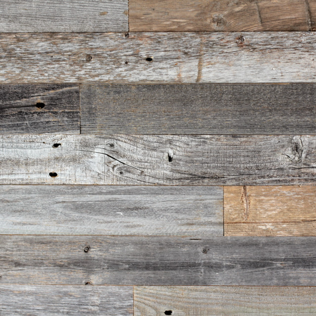 Reclaimed Barn Wood Planks - Farmhouse - Wall Panels - by Plank + Mill |  Houzz