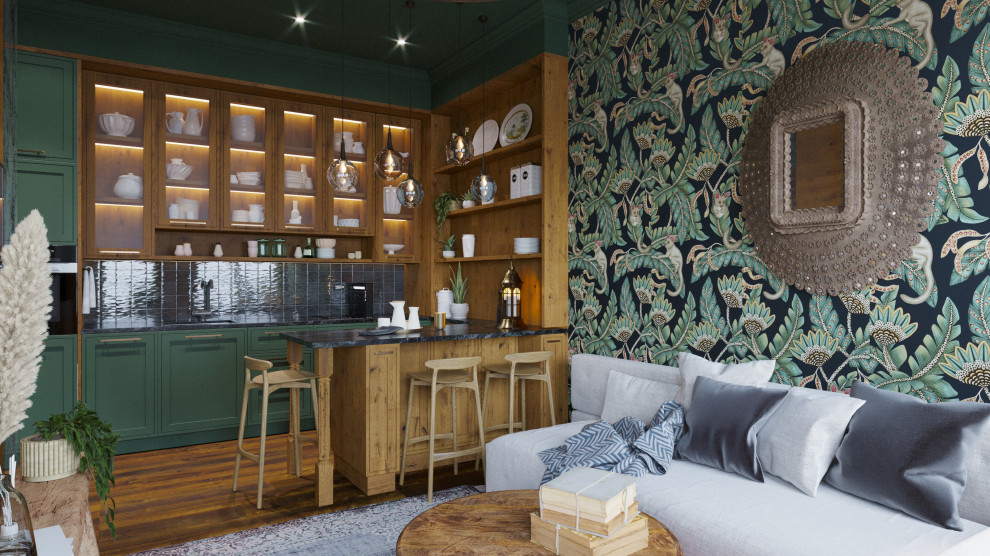 Гостиная-кухня