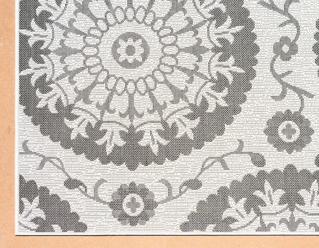 Contemporary Veranda Pebble Area Rug, 6' Round - Contemporary - Outdoor ...