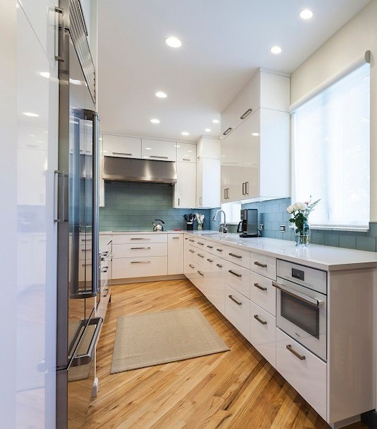 Transitional Open Kitchen Layout transitional-kitchen