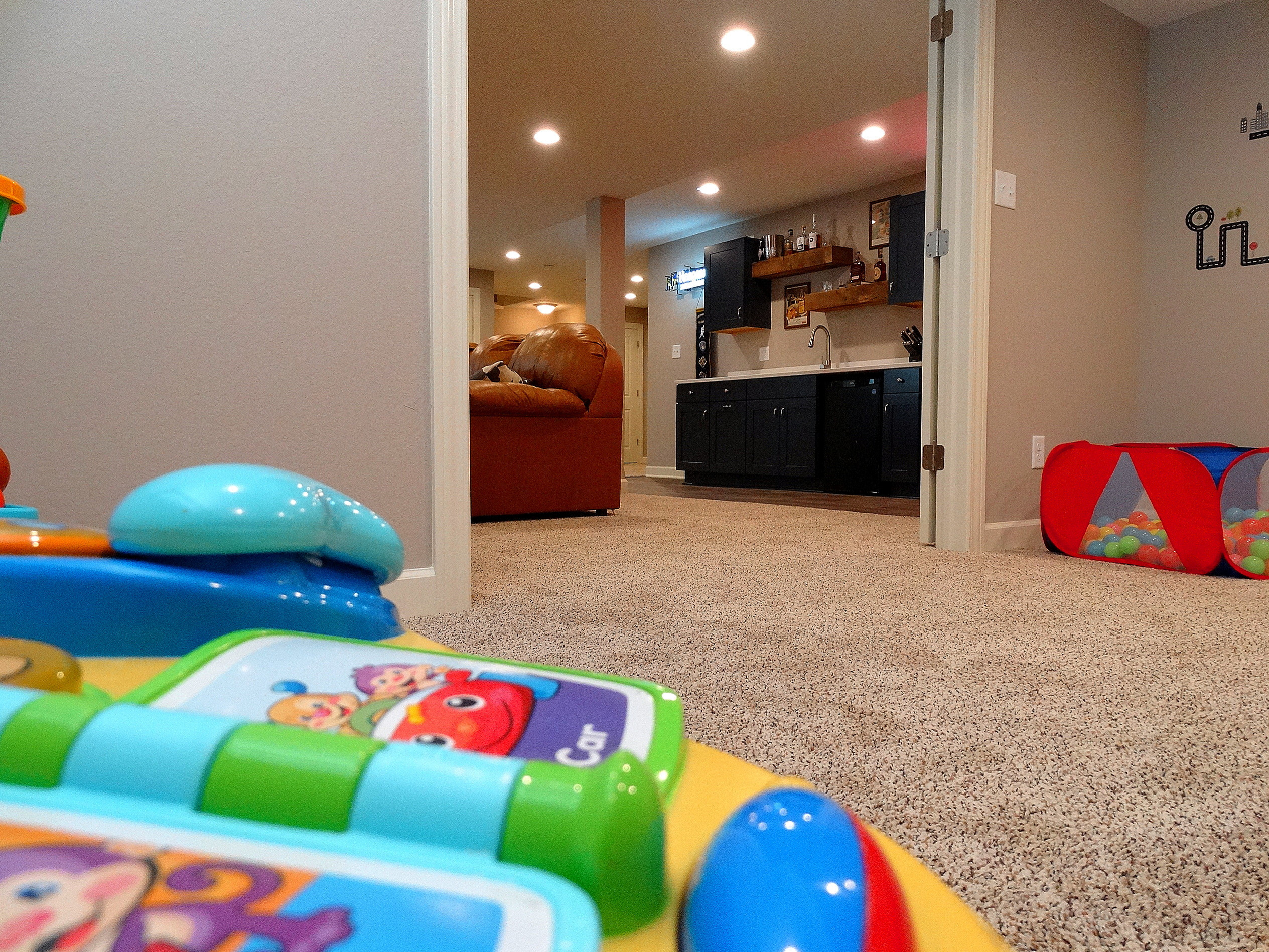 Lower Level Remodel in Lannon, WI