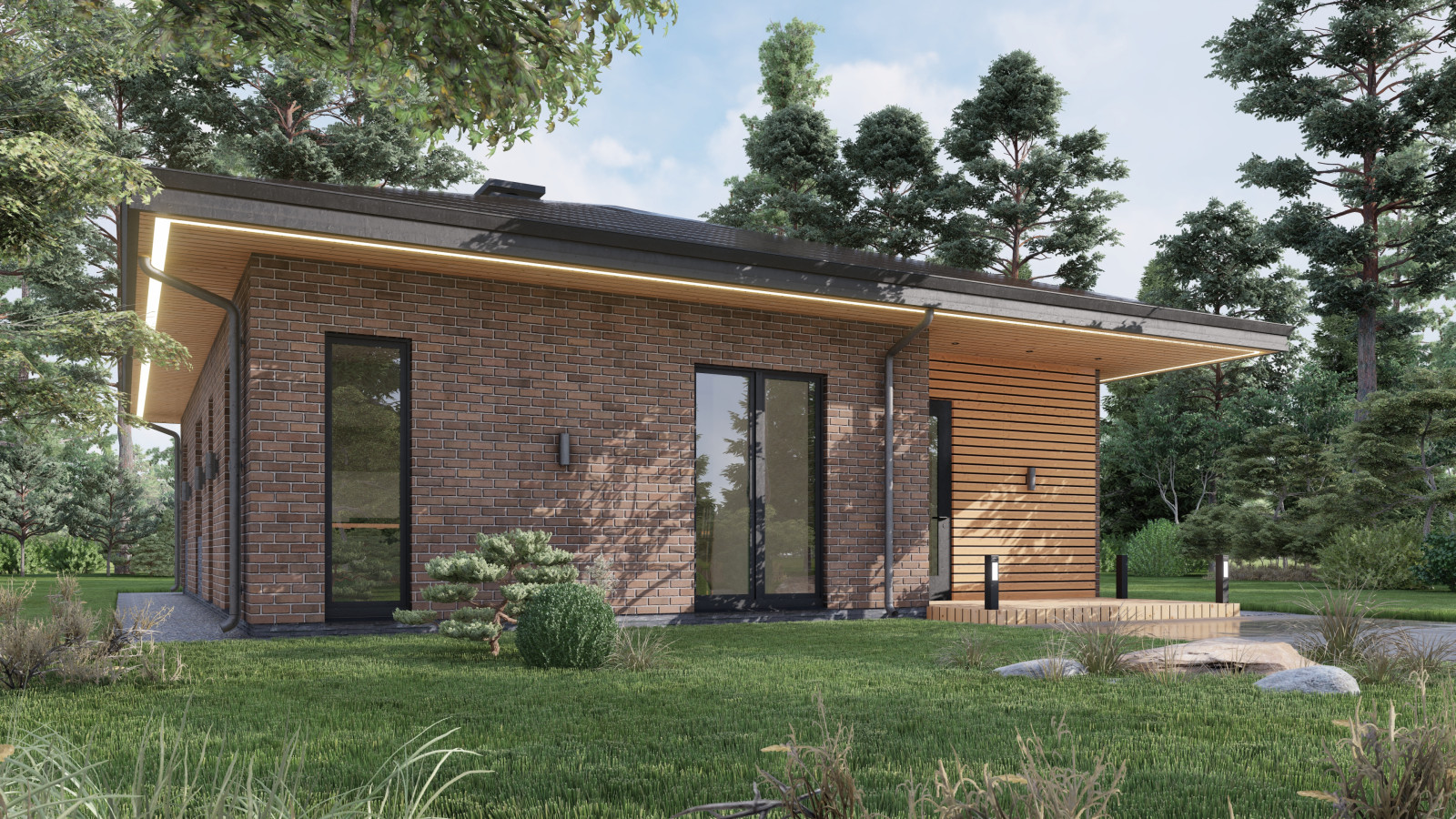 Проект типового дома. Тип-М1