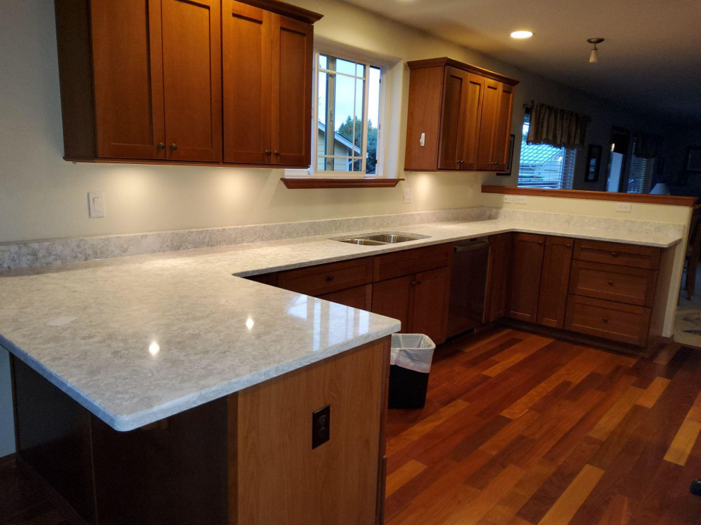 Sandgate Quartz Kitchen Seattle by Tops Solid Surface Houzz