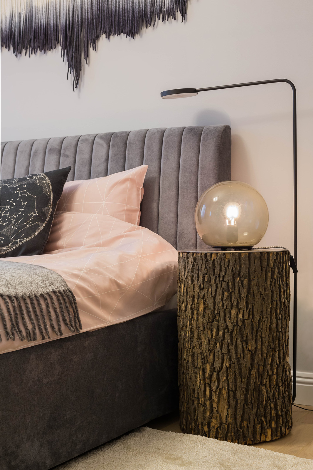 Зефирно-розовый интерьер для сдачи в аренду