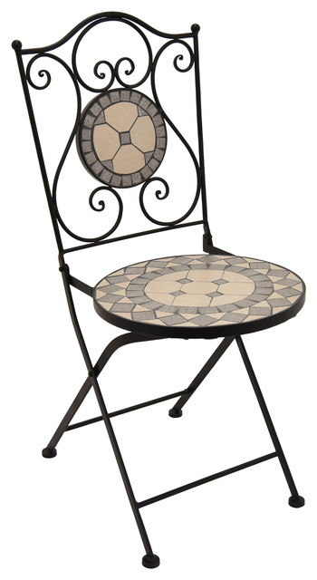Three Hands Bistro Chair With Mosaic