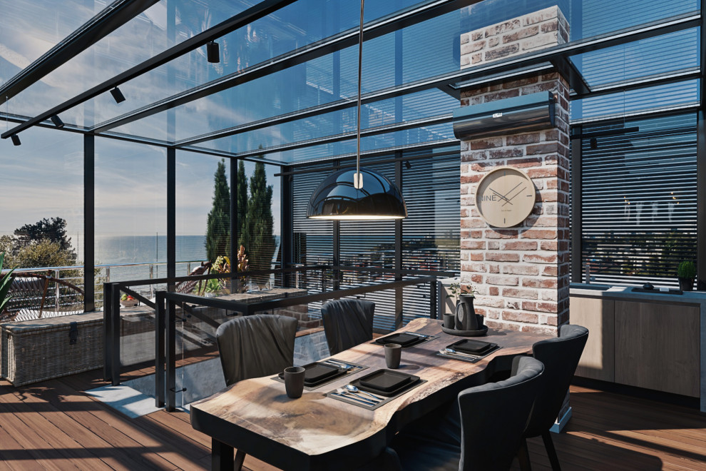 Терраса пентхауса в г. Сочи