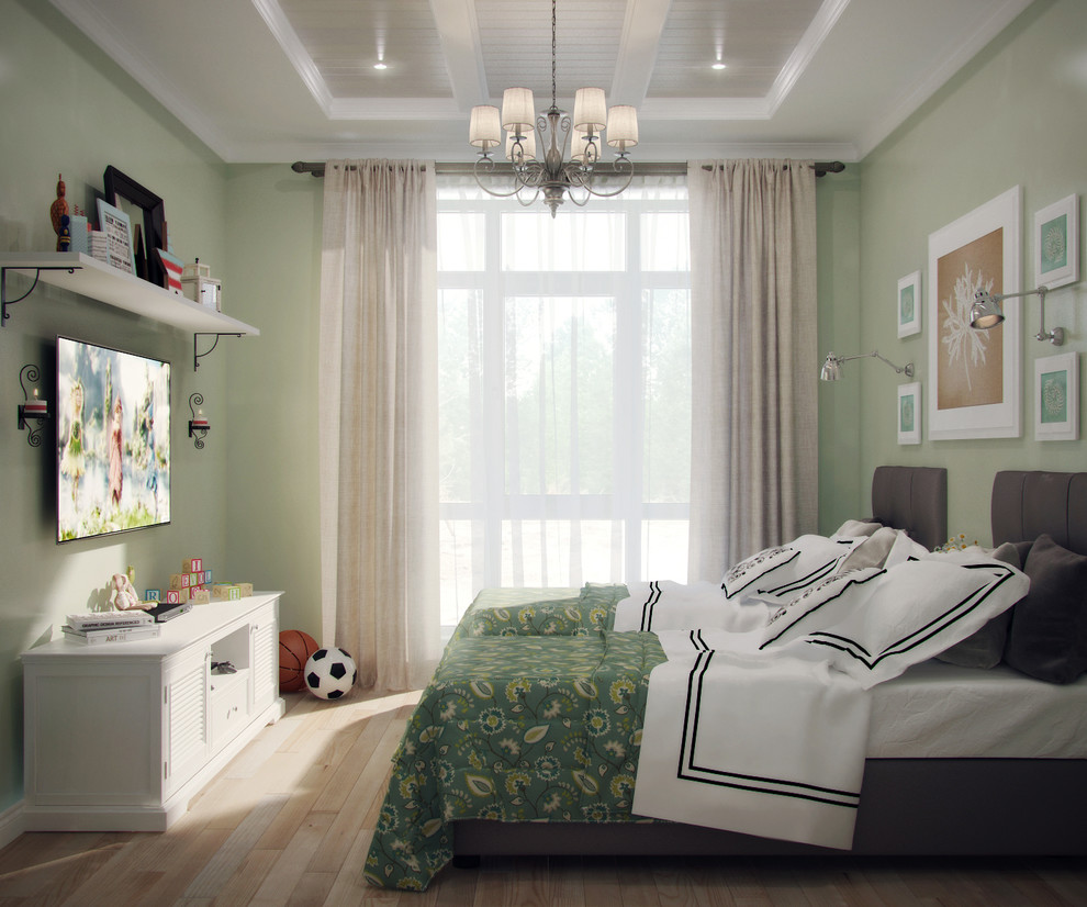 Интерьер загородного дома в стиле Кантри