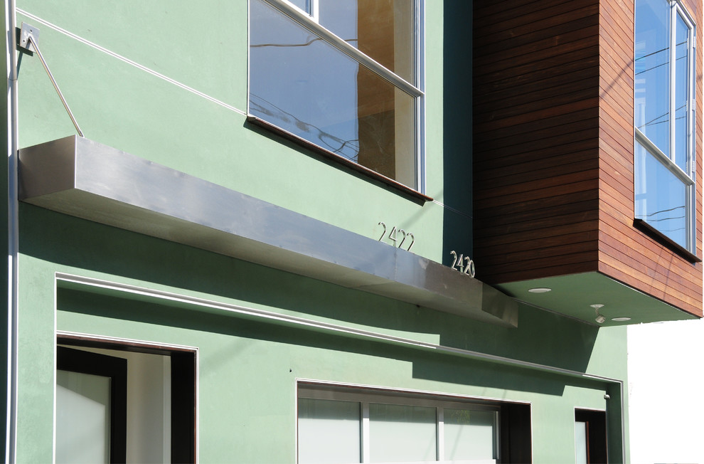 Design ideas for a contemporary exterior in San Francisco.