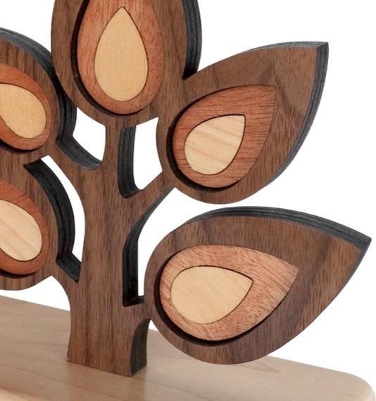 Tree Branch Sapling Wood Bookend by Graphic Spaces