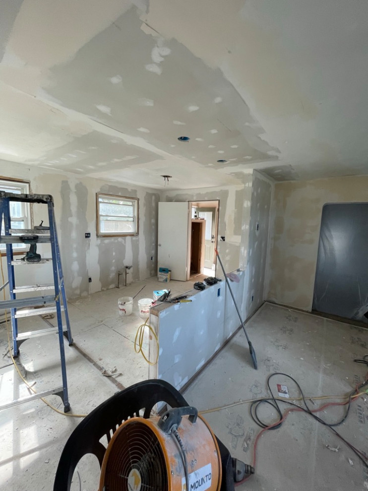 Bigger is better- Kitchen and wall remodel