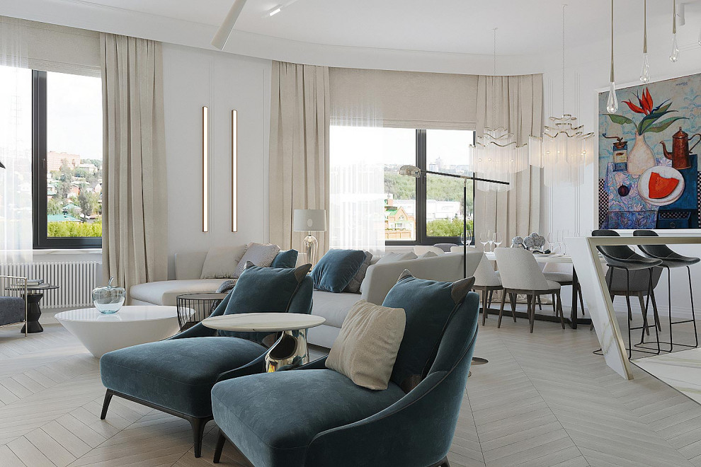 ДИЗАЙН ПРОЕКТ МОСКВА - ЖК СВОБОДА