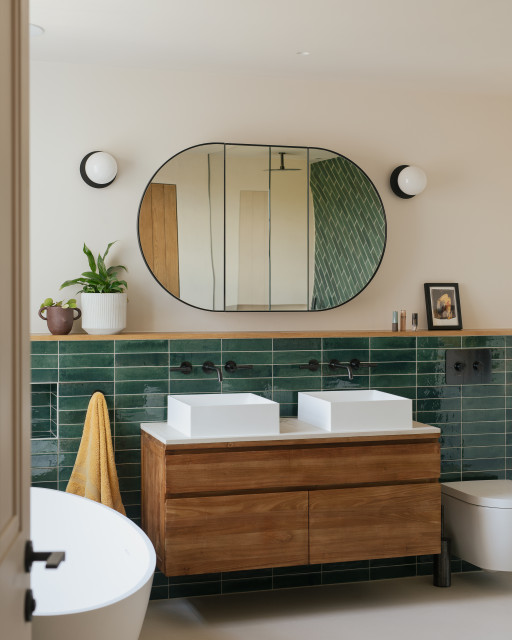 Family Home &ndash; Crouch End trendy-badevaerelse
