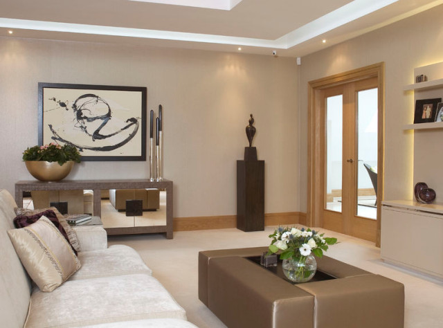 Beaconsfield Penthouse contemporary-vardagsrum