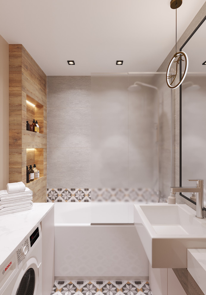 Квартира на Перервинском бульваре (85,25 м2) - СПОНТАННОСТЬ