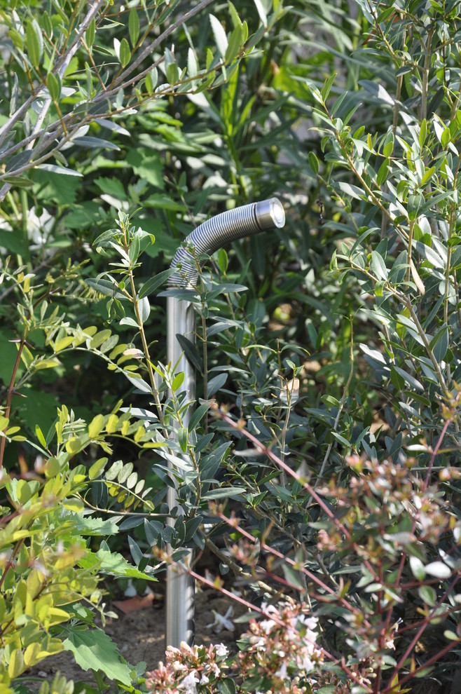 Ландшафтное освещение отеля