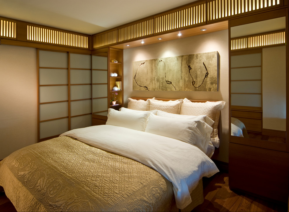 Highrise Condo Modern Bedroom San Francisco by StudioBecker