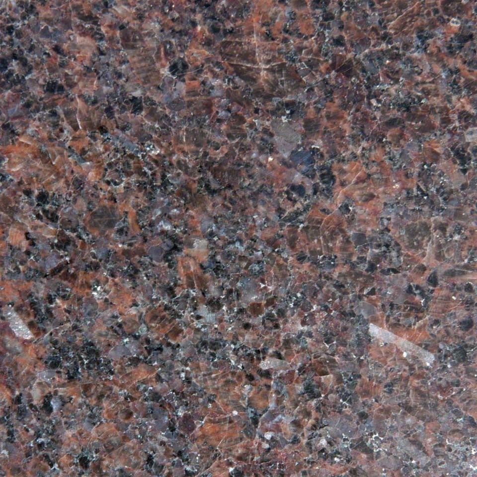 Polished Red White Gray Dakota Mahogany Granite Tile, 12"x12", 10 Sq Ft