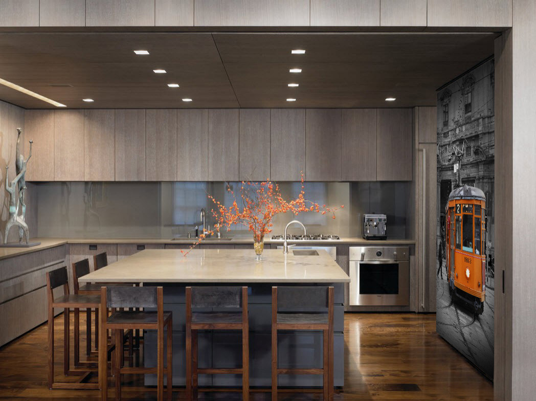 Маленькие фотообои в интерьере