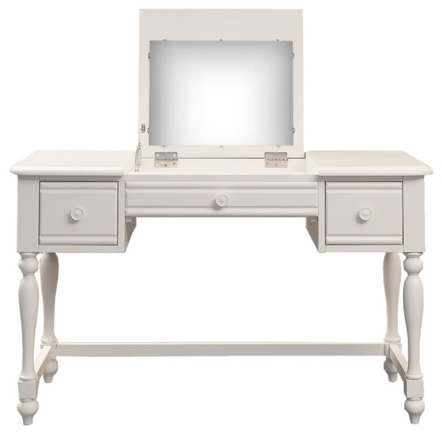 Liberty Summer House I Youth Vanity Desk Oyster White