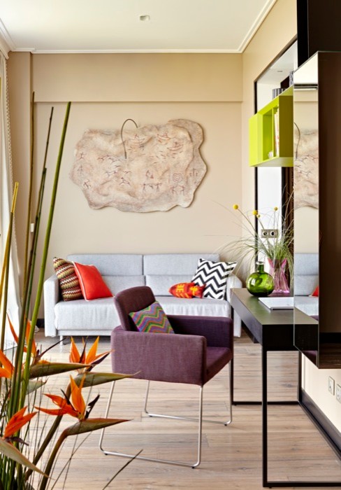 Апартаменты в Москве от Юлии Косовой и Марины Корельской с мебелью BoConcept