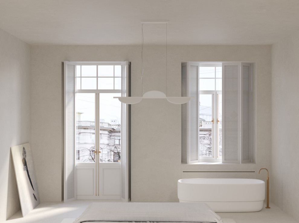 Дизайн-проект квартиры 254 м2 в Доме трех Бенуа