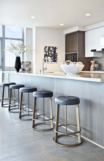 Belltown Penthouse contemporary-kitchen