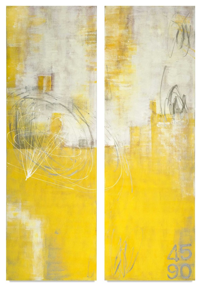 “Yellow Stone” Artworks, Set of 2