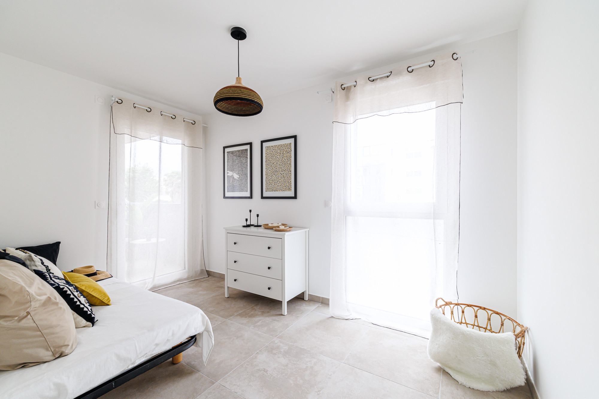 Home staging, L'Echappée mer, Cagnes sur mer