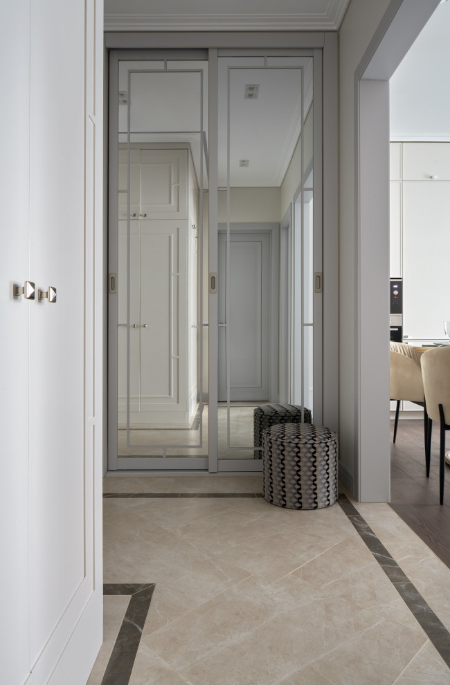 Евротрёшка в стиле неоклассика 77 м2