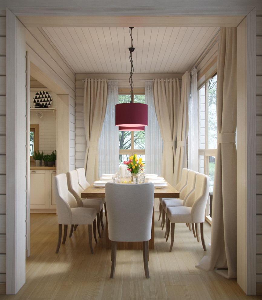 Загородный дом из клееного бруса