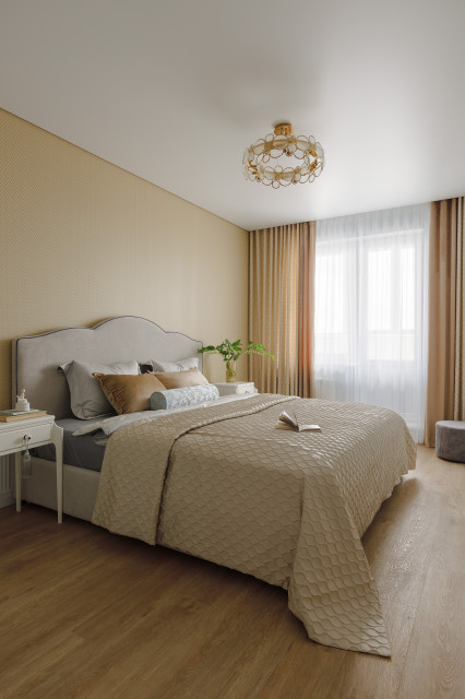 ЖК Нестеровский "Слияние" (150 кв.м.) eclectic-bedroom