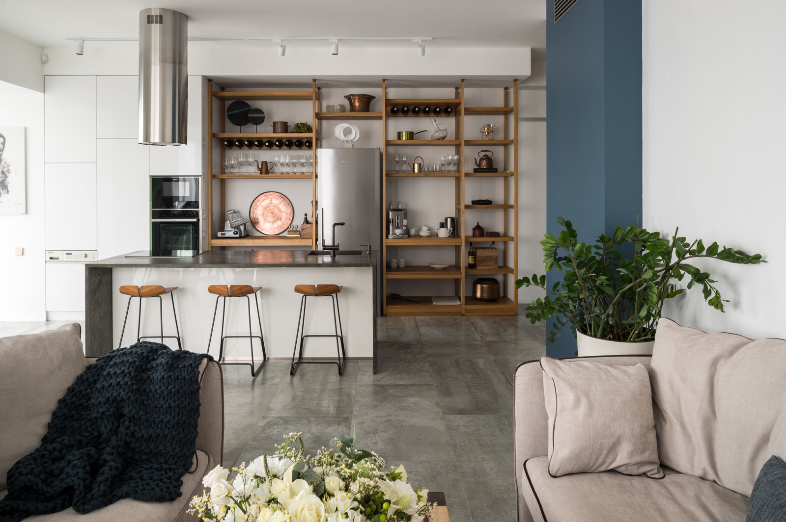 Апартаменты на 21 этаже