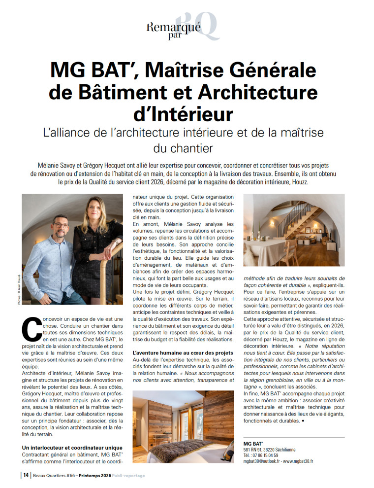 Parution Beaux Quartiers Printemps 2026