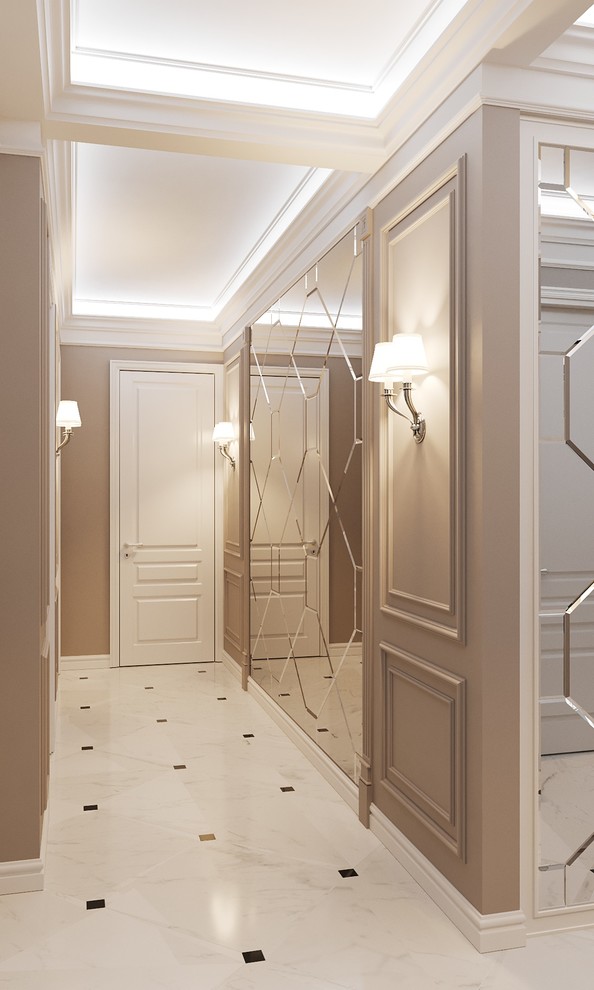 4х комнатная квартира в стиле современная классика